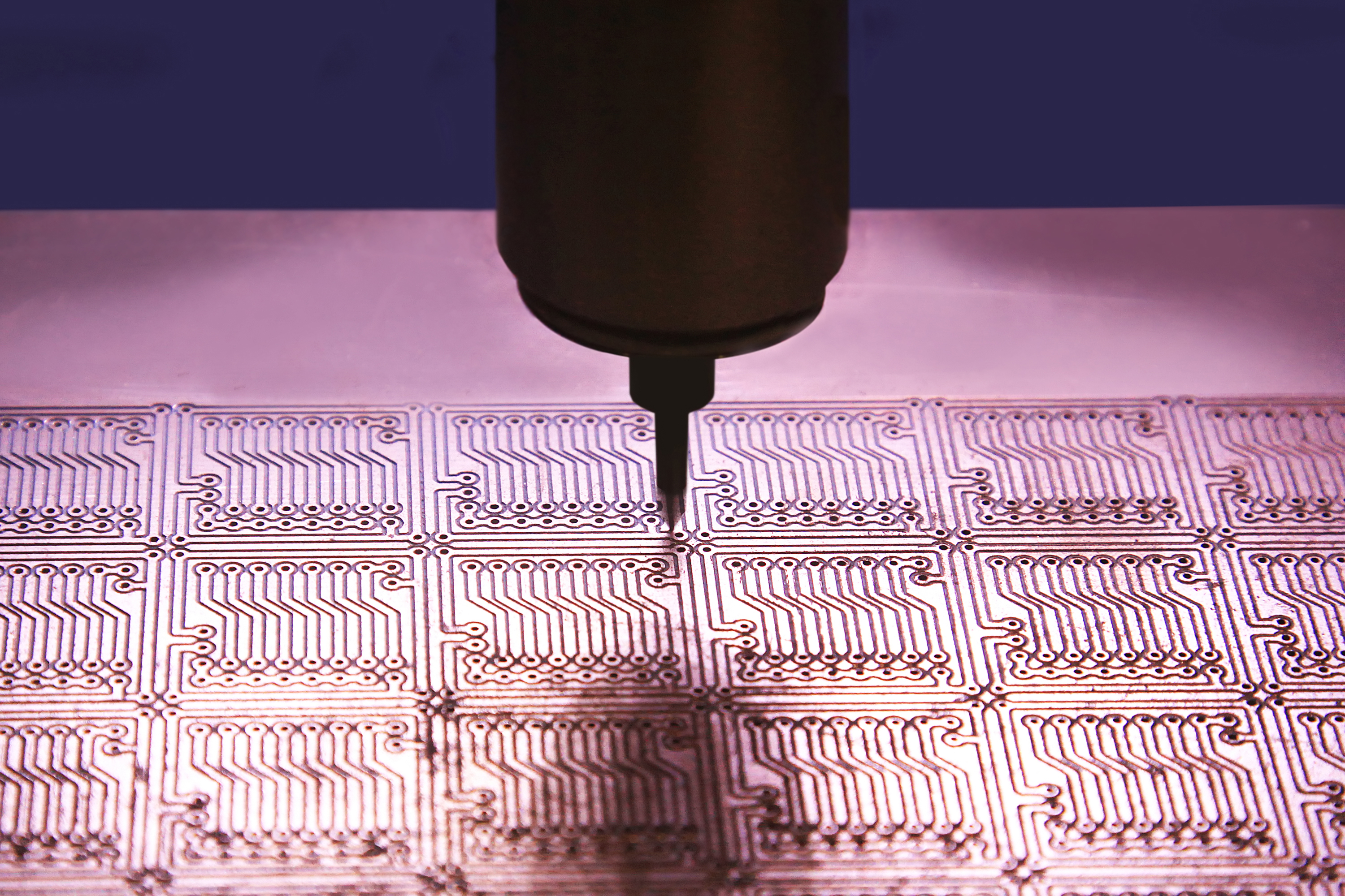 production of printed circuit boards.